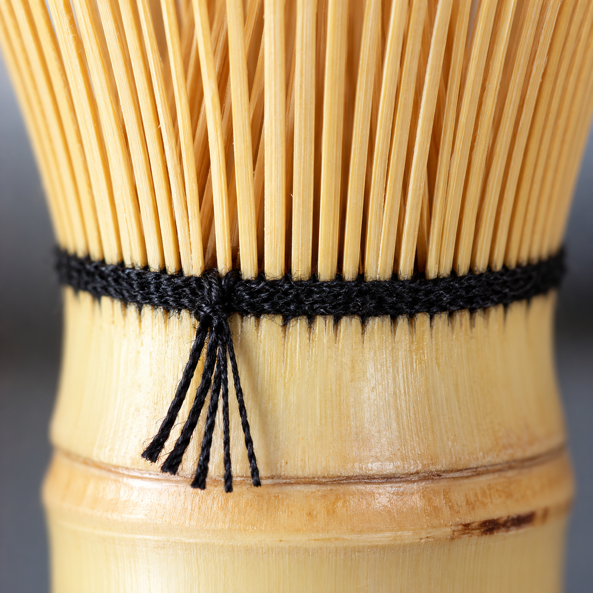Bamboo Matcha Whisk — product material and construction