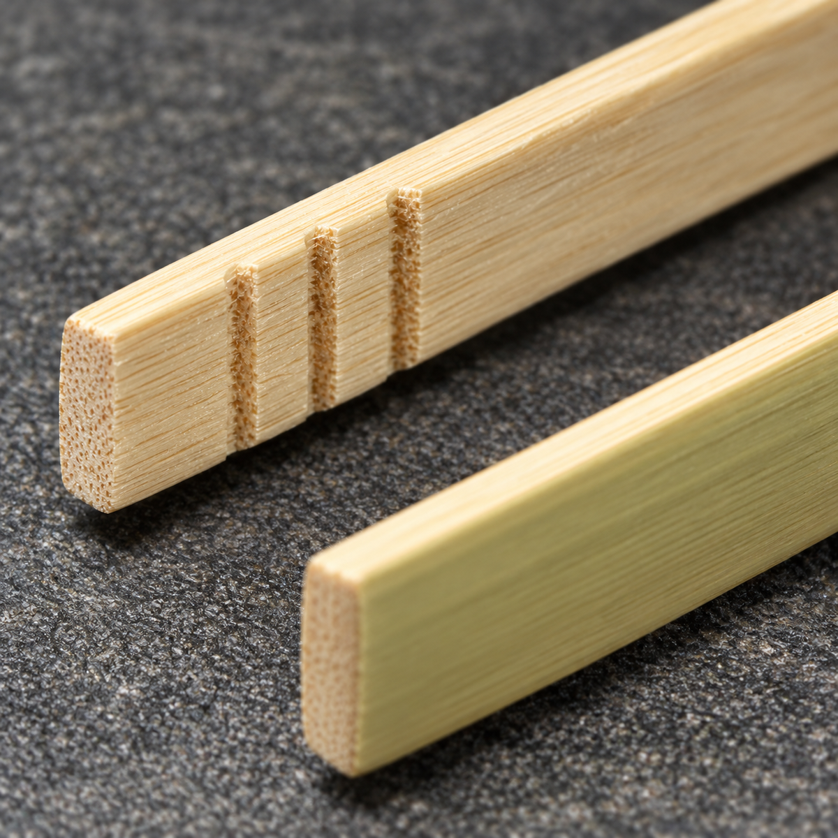Folded Bamboo Tea Tongs, Set of 3 — product material and construction